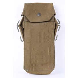 A-taske original DK militær bomuldswebbing khaki